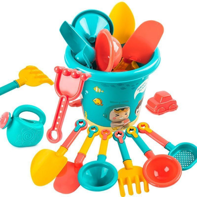 23-Piece Kids Beach Toy Set with Sand Truck and – product detail