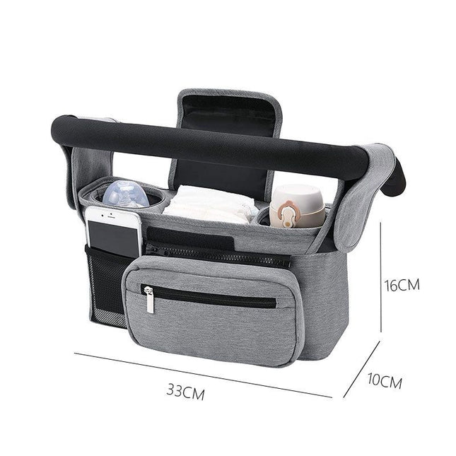 Grey Universal Stroller Organizer V888-ELOSUNG48937