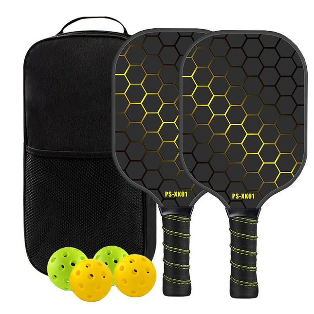 Yellow Pickleball Paddle Set (Black V888-ELOSUNG48957