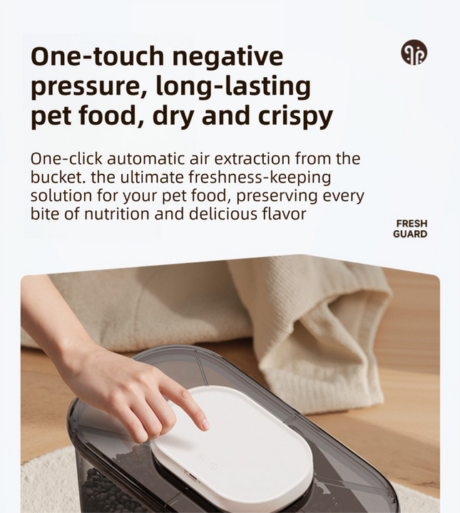 10L Smart Vacuum Pet Food Storage Container – product detail