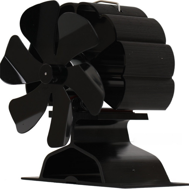 Mini Heat-Powered Fireplace Fan