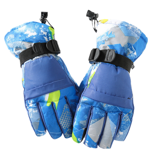 1-Pair Winter Waterproof Touchscreen Ski Gloves