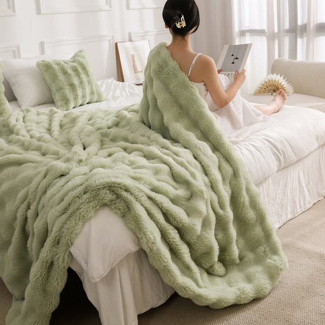 Green Luxury Tuscany Fleece Rabbit Fur Bubble – product detail