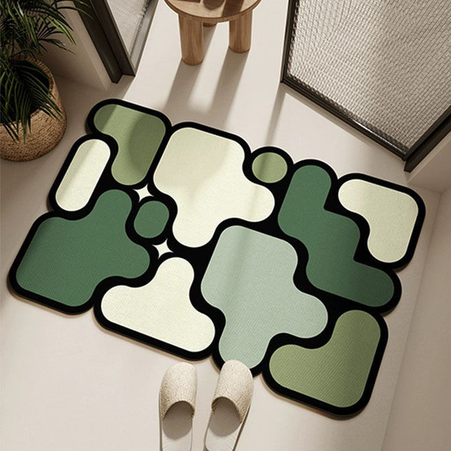 Ultra-Absorbent Instant Dry Diatom Mud Bathroom Mat (50 x 80 CM)