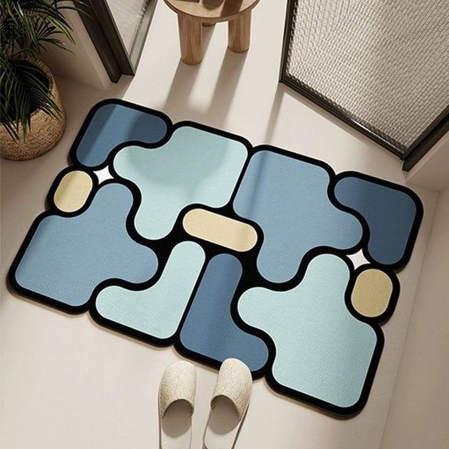 Ultra-Absorbent Instant Dry Diatom Mud Bathroom Mat (40 x 60 CM)