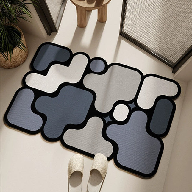 Ultra-Absorbent Instant Dry Diatom Mud Bathroom Mat (40 x 60 CM)