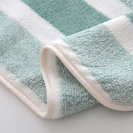 8-Piece Brown Luxury Coral Fleece Towel & Bath Sheet Set - Ultra-Soft High-Density Absorbent Towels Complete Bundle