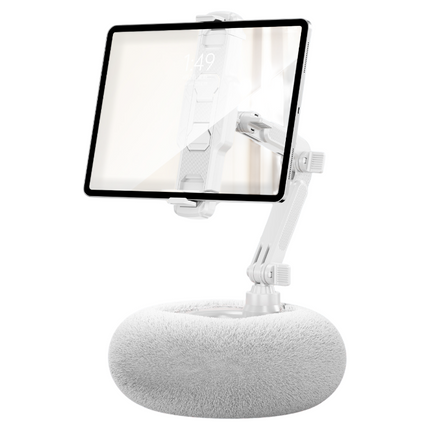 2-in-1 White Soft Plush Pillow Base & Tablet V888-ELOSUNG49497