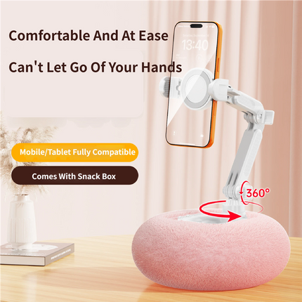 2-in-1 White Soft Plush Pillow Base & Tablet – product detail
