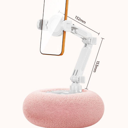 2-in-1 White Soft Plush Pillow Base & Tablet – product perspective