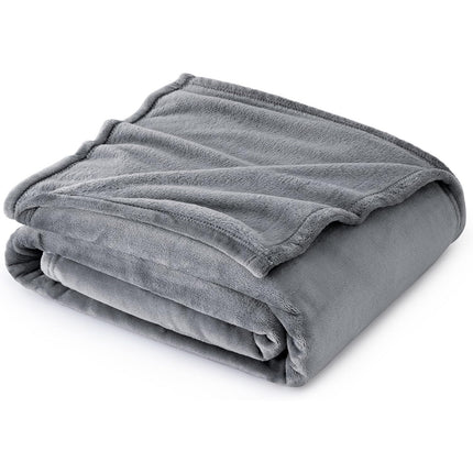 Premium Soft Flannel Fleece Blanket (Large / Bed 180 x 200 CM) - Lightweight Plush Throw for Sofa, Bed & Travel, Pet Friendly & Machine Washable