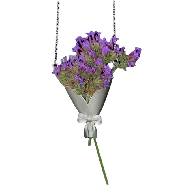 Handcrafted Ikebana Vase Necklace