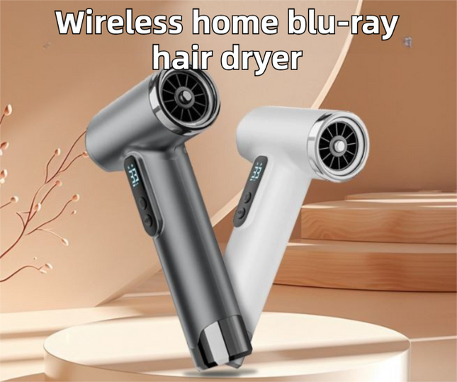 Pink Wireless Rechargeable Hot & Cold Hair Dryer – product detail