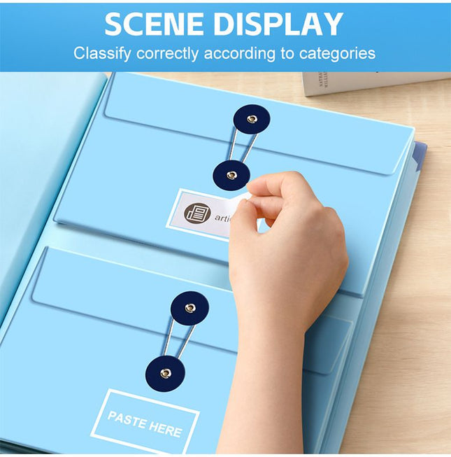In Case I Go Missing Blue High-Capacity Emergency Information Binder
