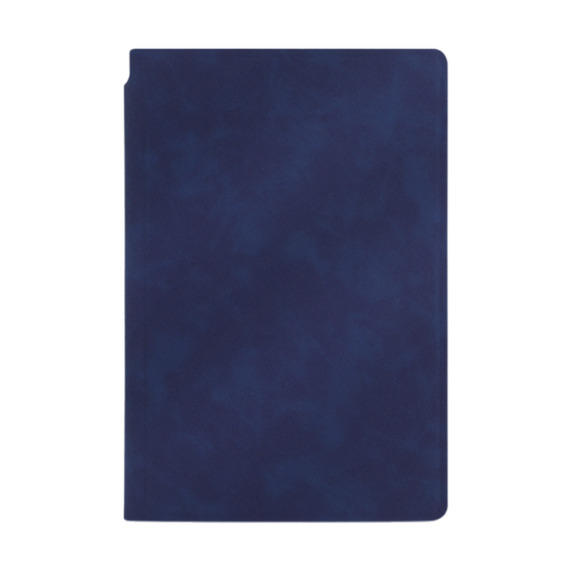 Dark Blue A4 PU Leather Whiteboard Notebook with 3-Color Pens Eraser & Cloth