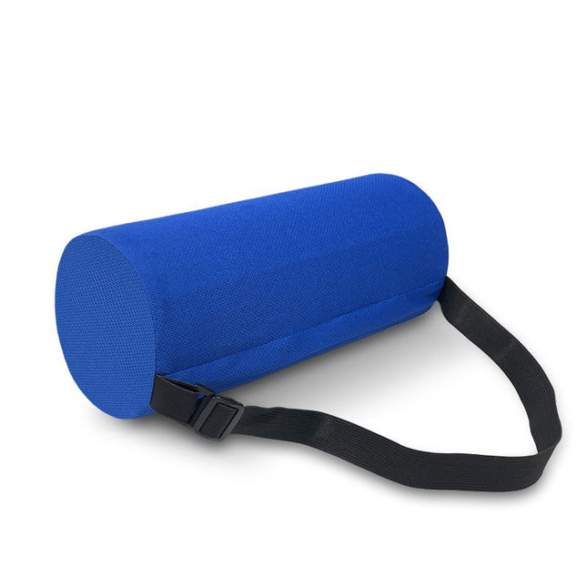 Blue Portable McKenzie Method Ergonomic Lumbar Support Roll