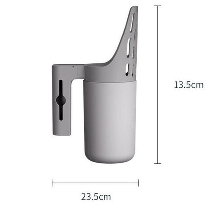 3-in-1 Handheld Cat Litter Scoop with Waste Bin & Bag Dispenser - One-Way Litter Sifting & Disposal Tool, Detachable and Efficient Cleaning