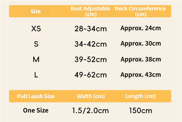 XS Size Orange Waterproof Reflective Saddle-Style Dog Harness & 1.5M Leash Set – product detail