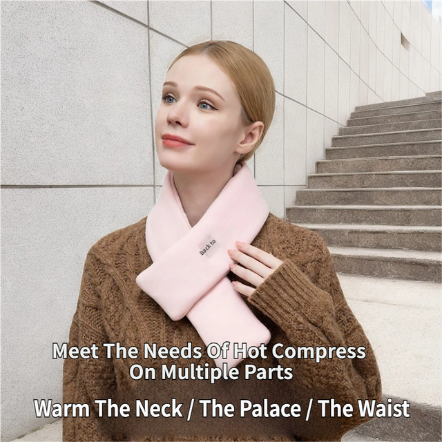 Red USB Powered Graphene Rapid Heated Scarf – product detail