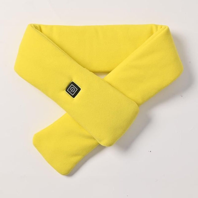 Yellow USB Powered Graphene Rapid Heated Scarf