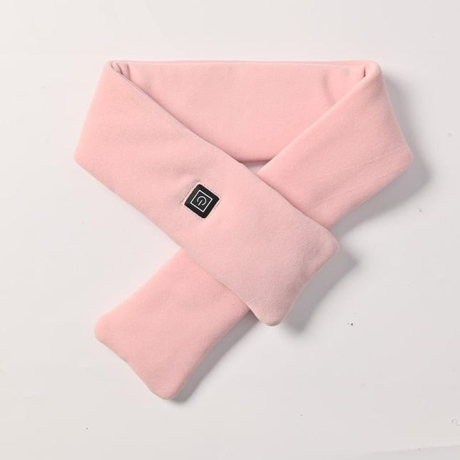 Pink USB Powered Graphene Rapid Heated Scarf