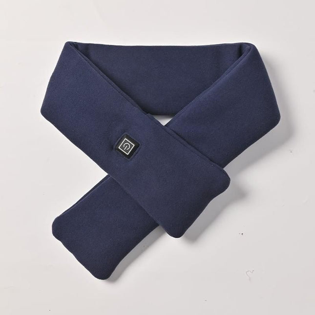 Dark Blue USB Powered Graphene Rapid Heated Scarf