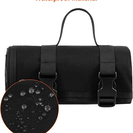200x75CM Khaki Outdoor Tactical Roll-Up Shooting Mat - MOLLE Webbing & Stake Down Eyelets - Portable Waterproof Ground Pad for Field Training, Camping & Picnic