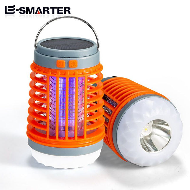 Orange 2-in-1 Cordless Flashlight & Zapper V888-ELOSUNG49785 in Orange, Purple
