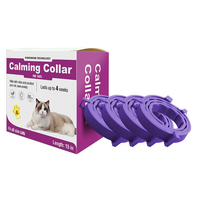 Purple Pet Calming Collar 4 Pack (38cm)