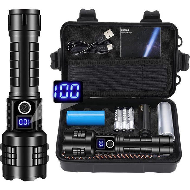 Gift Box Heavy Duty LED Flashlight and Tactical V888-ELOSUNG49873