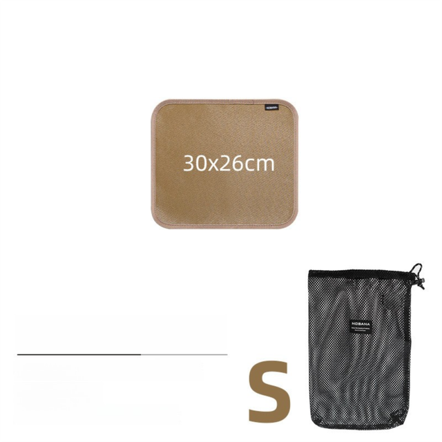 30 x 26 CM S Size Fireproof Outdoor Mat with Storage Bag