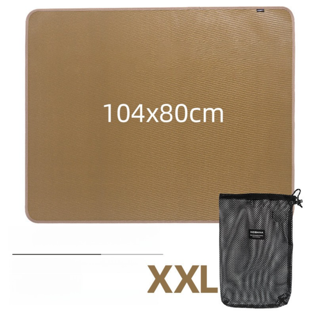 104 x 80 CM XXL Size Fireproof Outdoor Mat with Storage Bag