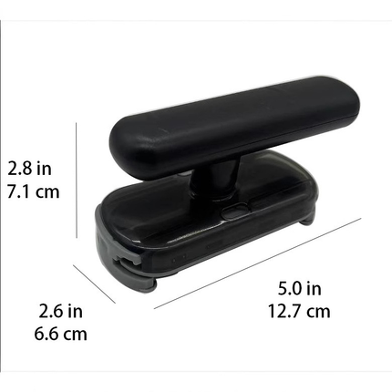 3 pack Black Creative Multi-Functional ABS Can and Bottle Opener - Non-Slip, Effort-Saving Jar Lid Opener for Home Kitchen Use