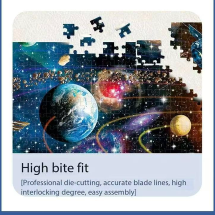 2 PCS 1000 Piece Jigsaw Puzzle for Adults - Animal & Landscape Art Design, Stress Relief Brain Game - Premium Quality Paper Puzzle for Teens Adults Ages 14+ 【home+lake】