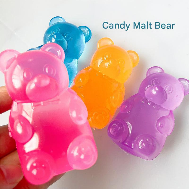 Blue Candy Gummy Bear Squishy Stress Relief – product detail