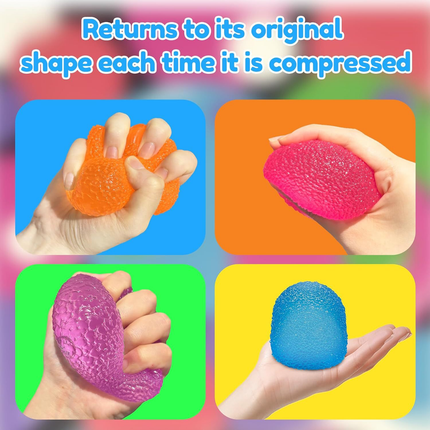 Pink Candy Gummy Bear Squishy Stress Relief Toy - Slow Rising Squeeze Fidget Toys, Soft TPR Sensory Toy for Anxiety Relief, Cute Kawaii Decompression Gift