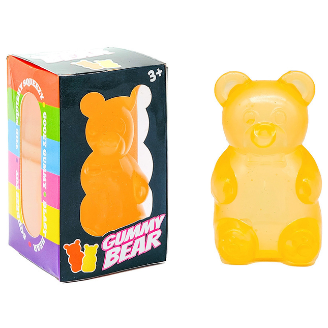 Orange Candy Gummy Bear Squishy Stress Relief V888-ELOSUNG50260