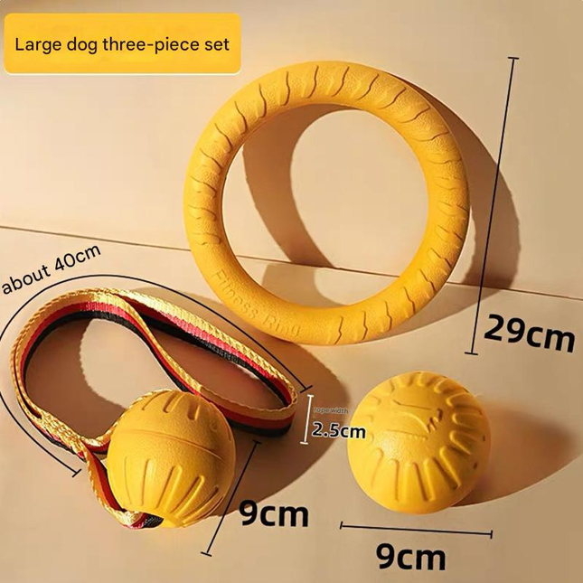 3-Piece Big Dog EVA Floating Dog Ring Toy V888-ELOSUNG50262