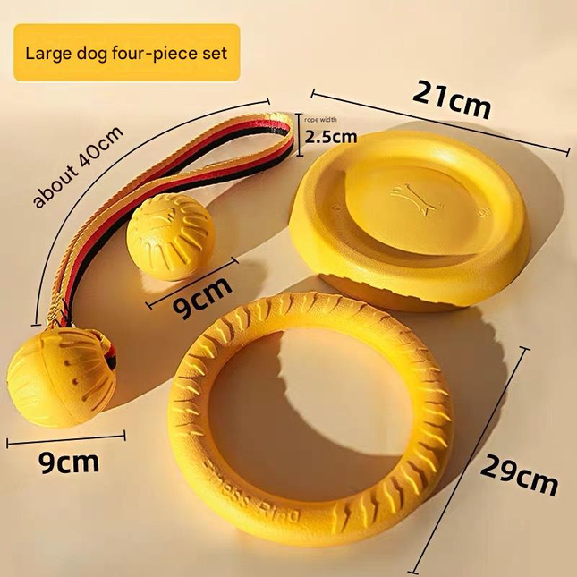 4-Piece Big Dog EVA Floating Dog Ring Toy V888-ELOSUNG50264