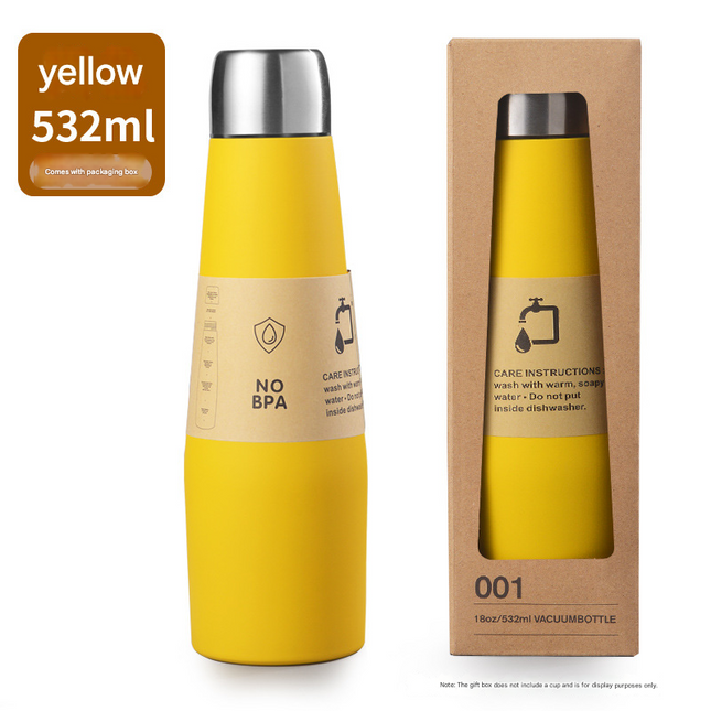 Yellow Premium 304 Stainless Steel Vacuum Insulated Water V888-ELOSUNG50310