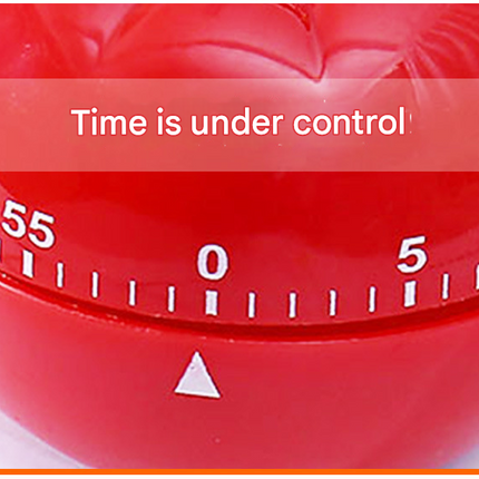 Big Size Tomato-shaped alarm Kitchen Timer - 60 Minute Mechanical Countdown Timer with Loud Alarm, Cute Vegetable Design, No Battery Required - Perfect for Cooking, Baking & Time Management