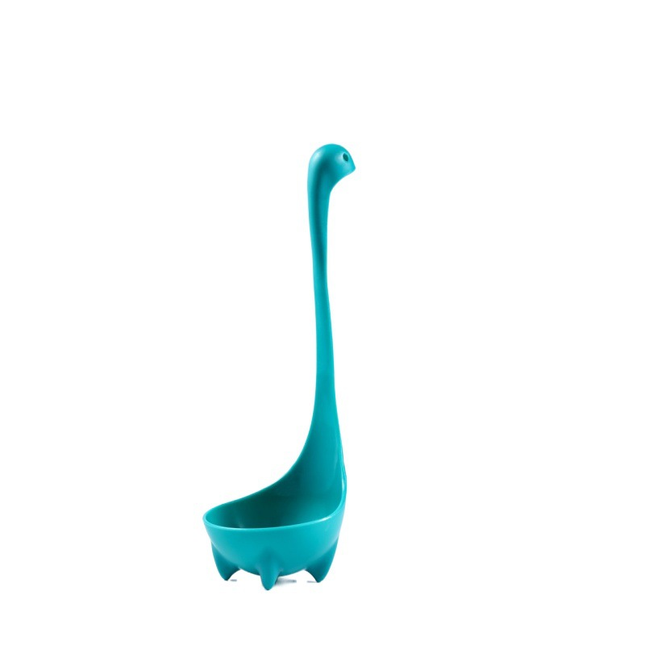 Blue Nessie Ladle Loch Ness Monster Soup Spoon Cute Dinosaur Shaped Standing Ladle Food-Grade