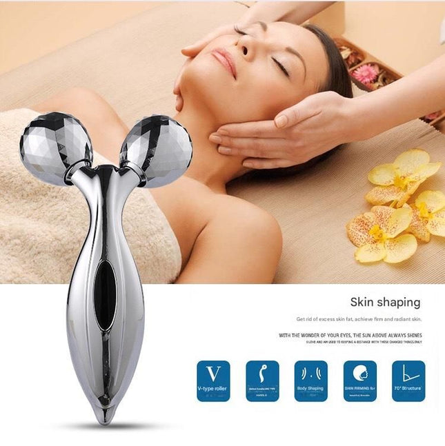 Aureate 3D Face Roller Massager V-Shaped Lifting – product detail