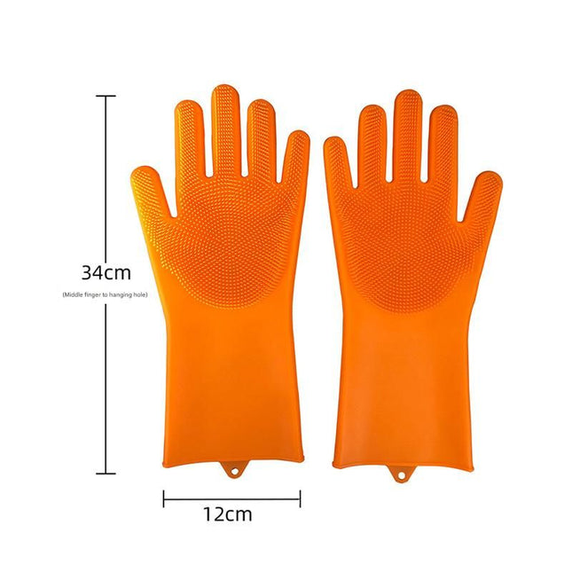Orange Silicone Pet Bathing V888-ELOSUNG50464
