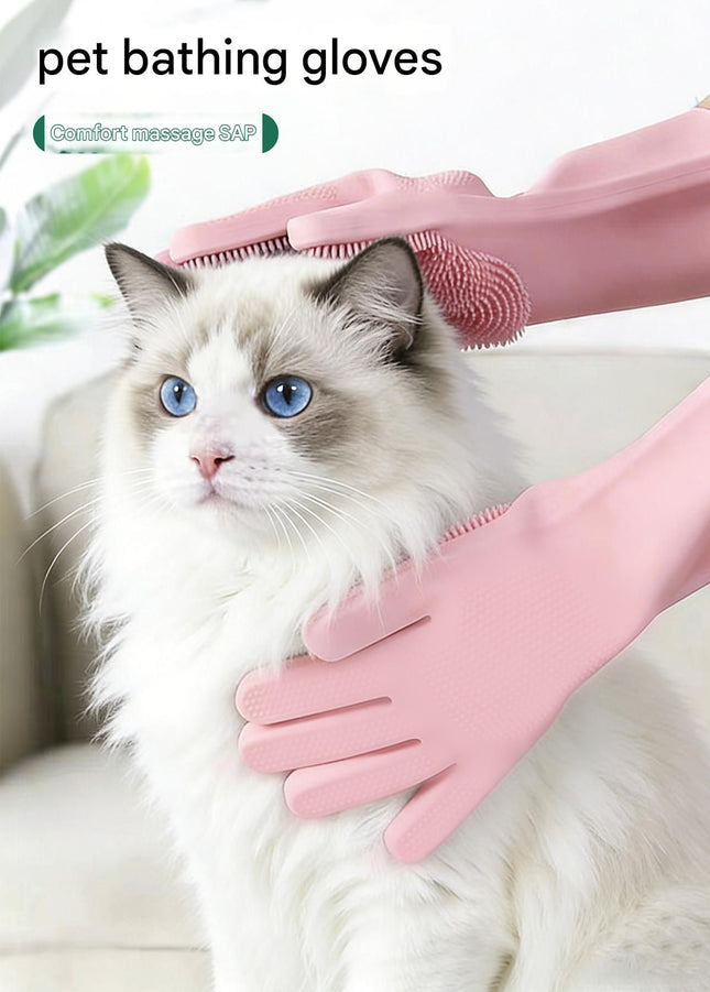 Green Silicone Pet Bathing – product detail