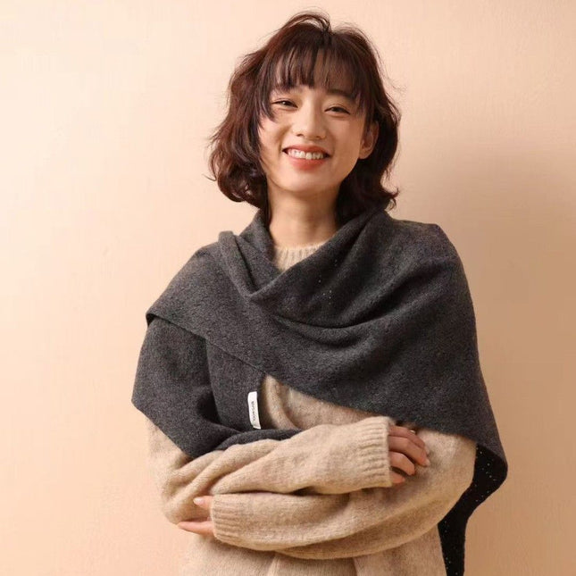 Pink Women's Wool Blend Triangle – product detail
