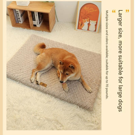Grey M size Pet Dog Bed – shape and profile