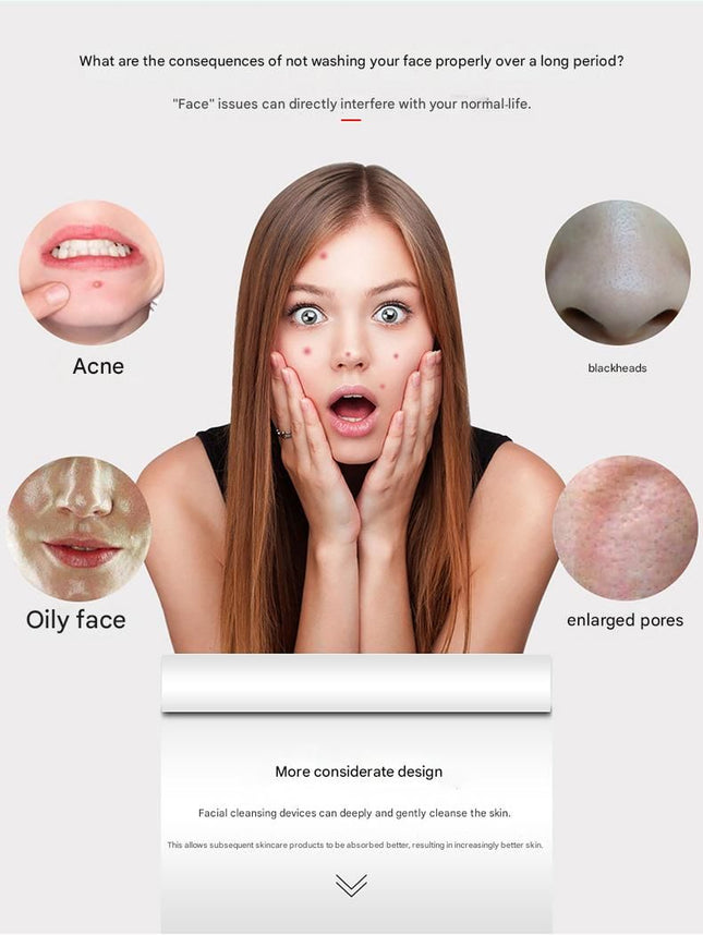 Pink 3D Dual-Sided Facial Cleansing – product detail