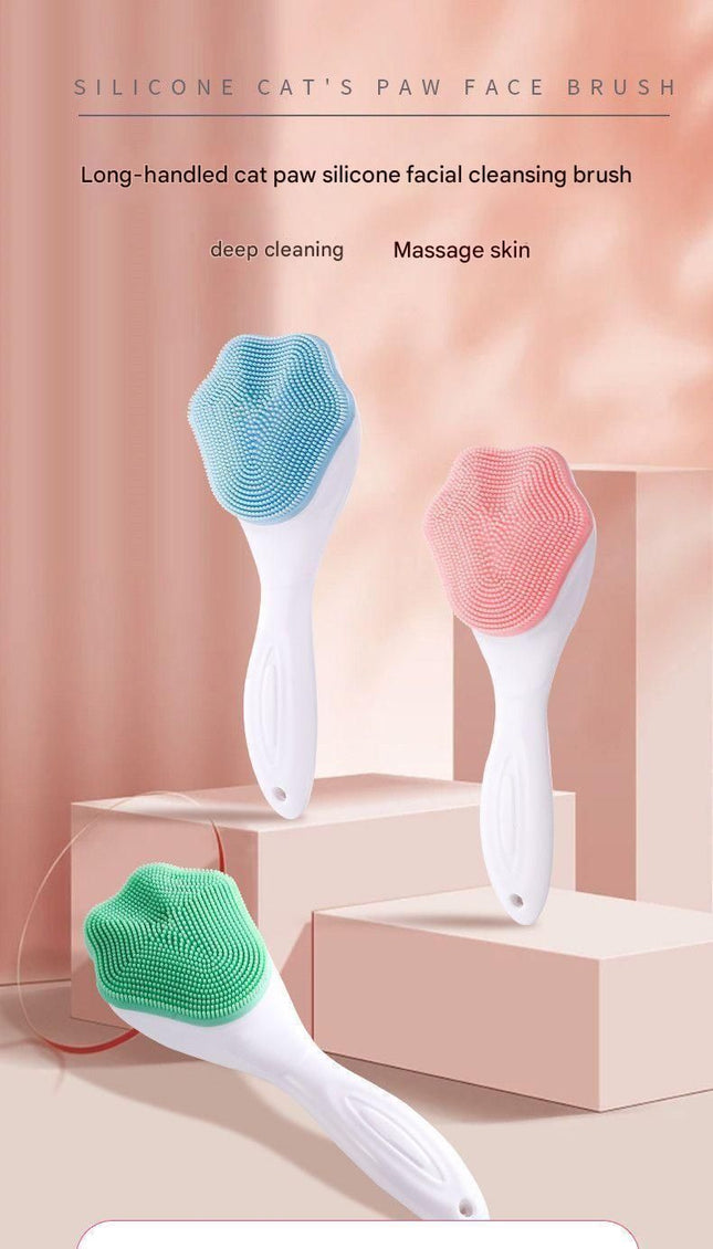 Blue Silicone Cat Paw Face – product detail