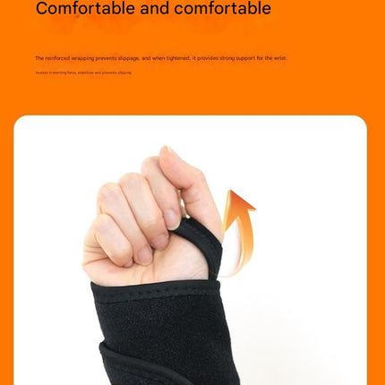 Black 2-piece Electric Heating Wrist Massager with Vibration and Hot Compress - 3 Heat Levels, 3 Vibration Modes, 15 Min Auto Shutoff, Rechargeable - Cordless Wrist Pain Relief Wrap for Office, Sports Recovery, and Daily Care